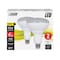 Feit Electric Feit Performance BR40 E26 (Medium) LED Bulb Soft White 65 Watt Equivalence 2 pk BR40DM10KLED2 - alternate 1